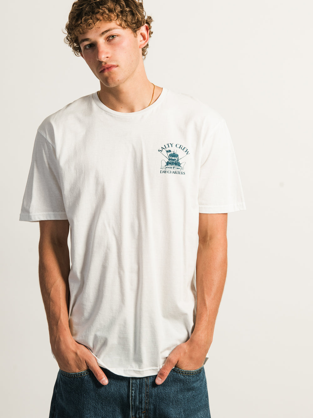 SALTY CREW FISHING CREW T-SHIRT