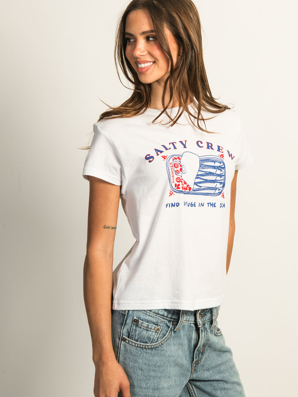 SALTY CREW CUTE TIN MODERN TEE