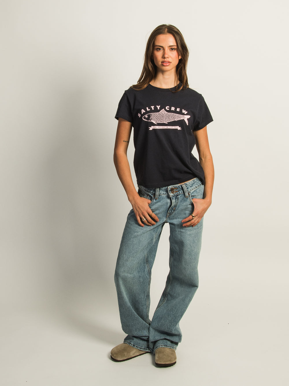 SALTY CREW SAVOR THE SEA MODERN TEE