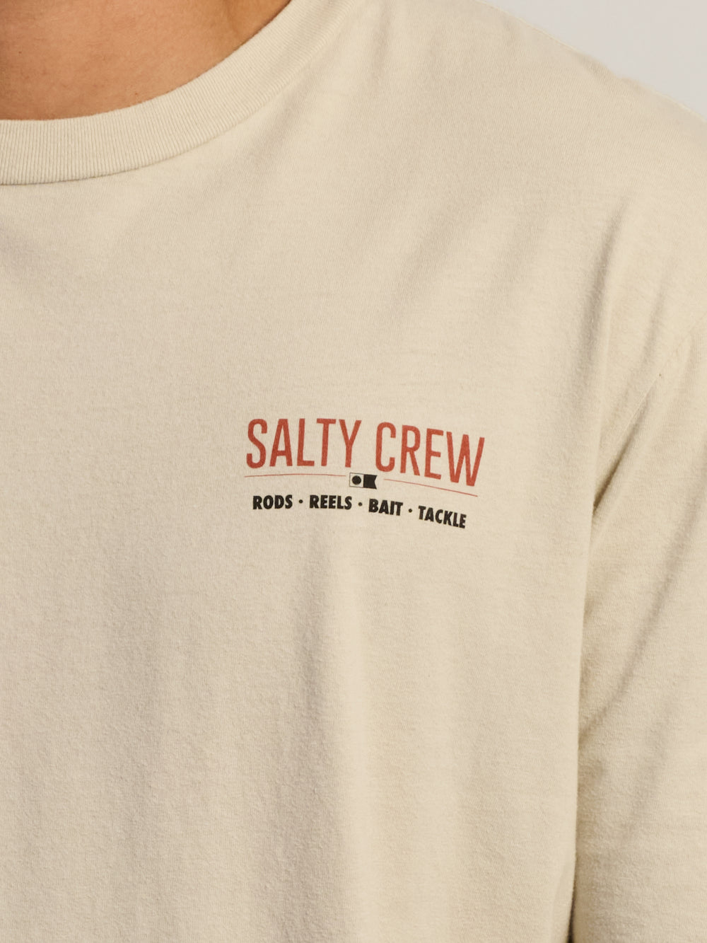 SALTY CREW BASS SIGN T-SHIRT - BONE