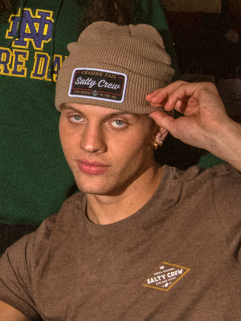 SALTY CREW COASTAL CHASING TAIL BEANIE - CLEARANCE