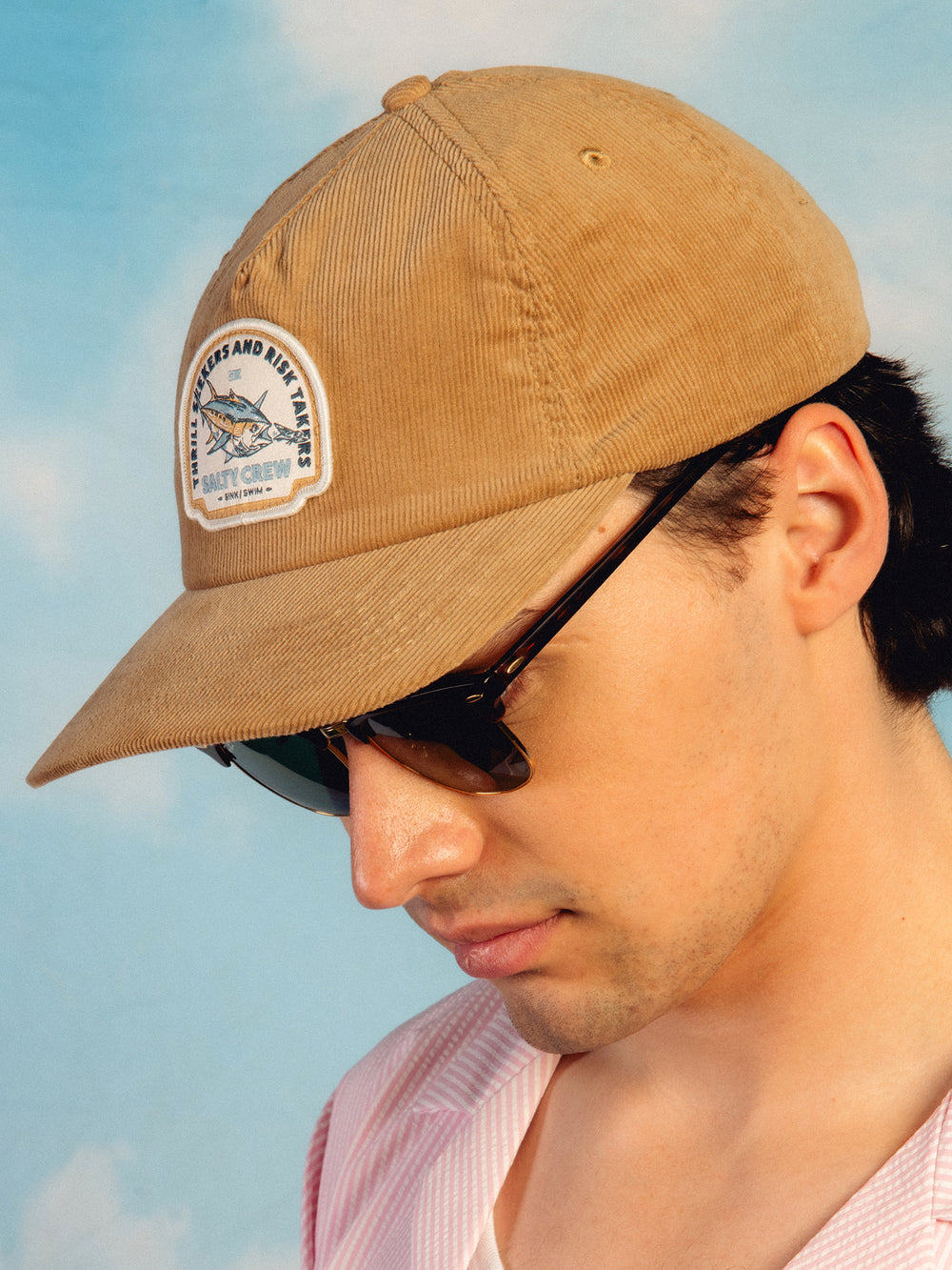 CASQUETTE À 5 PANNEAUX SALTY CREW CHASER CORD