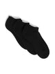 SCOUT & TRAIL ANKLE SOCK 3 PACK SOCKS - BLACK - Boathouse