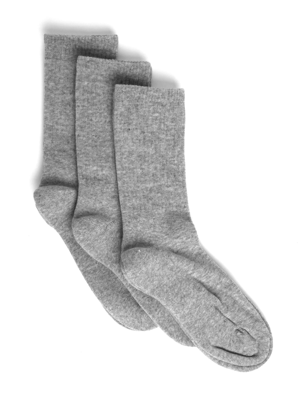 LOT DE 3 CHAUSSETTES MI-MOLLET SCOUT & TRAIL - GRIS