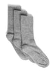 LOT DE 3 CHAUSSETTES MI-MOLLET SCOUT & TRAIL - GRIS