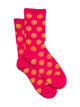 SCOUT & TRAIL SCOUT & TRAIL SMILE PRINT SOCK - PINK - Boathouse