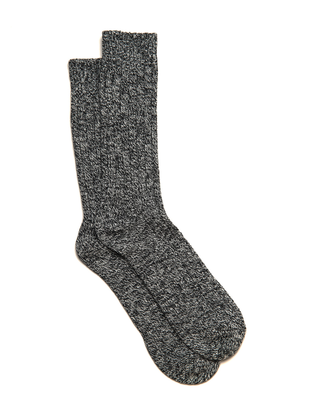 SCOUT & TRAIL MARBLED SOCK - BLACK