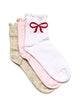 SCOUT & TRAIL SCOUT & TRAIL RUFFLE SOCK 3 PACK - PINK - Boathouse