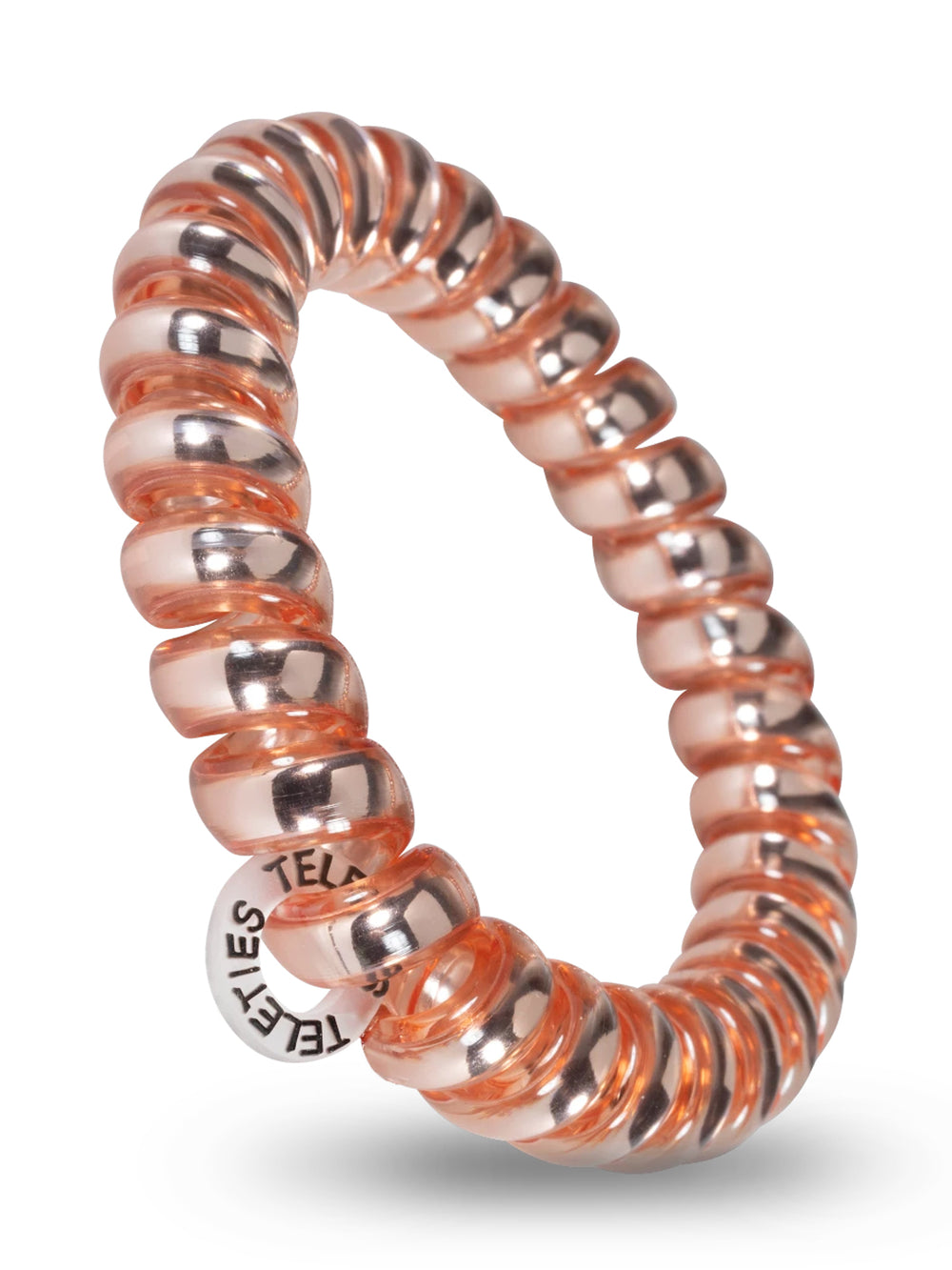 ÉLASTIQUE À CHEVEUX TELÉTIES GRANDE - ROSE MILLÉNIAL