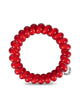 TELETIES TELETIES HAIR TIE LARGE - SCARLETT RED - Boathouse