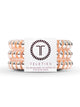 TELETIES TELETIES HAIR TIE SMALL - METALLIC PINK - Boathouse