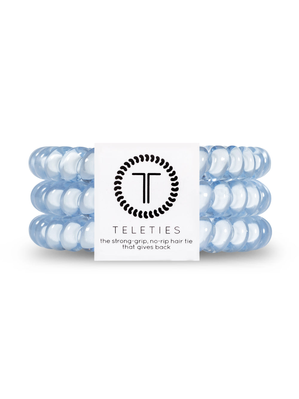 TELETIES HAIR TIE SMALL - WASHED DENIM