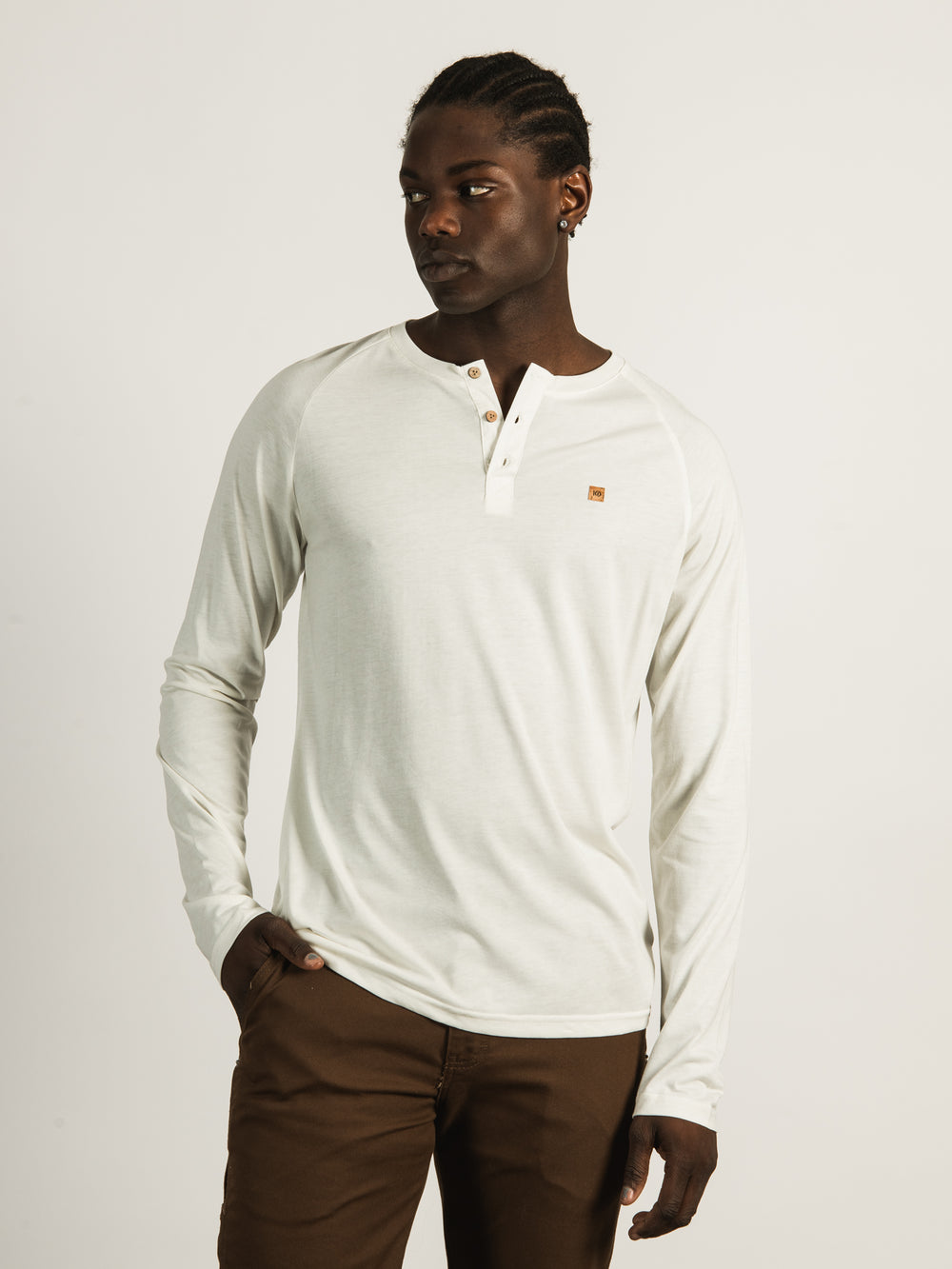 TENTREE CLASSIC HENLEY TREEBLEND HENLEY - DÉGAGEMENT