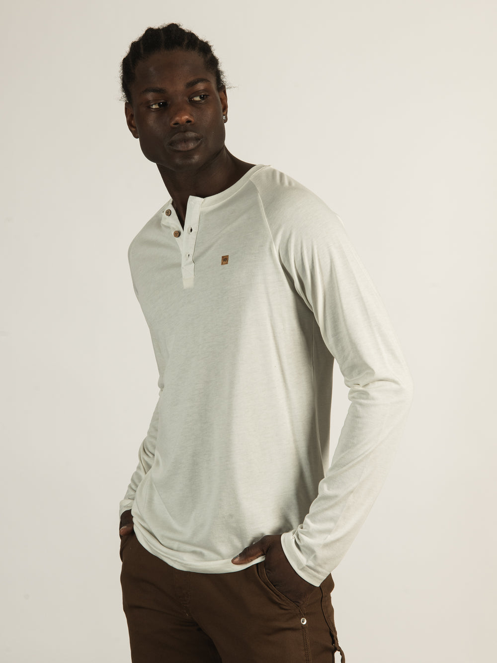 TENTREE CLASSIC HENLEY TREEBLEND HENLEY - DÉGAGEMENT