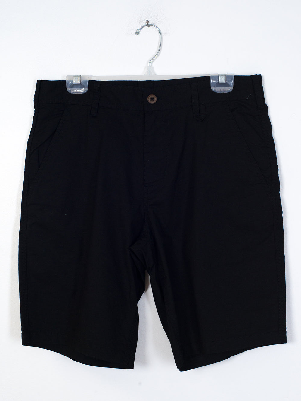 SHORT EN CHANVRE PRESTON POUR HOMME - NOIR - LIQUIDATION