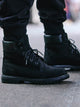 TIMBERLAND WOMENS TIMBERLAND ICON 6" PREMIUM BLACK NUBUCK BOOTS - Boathouse