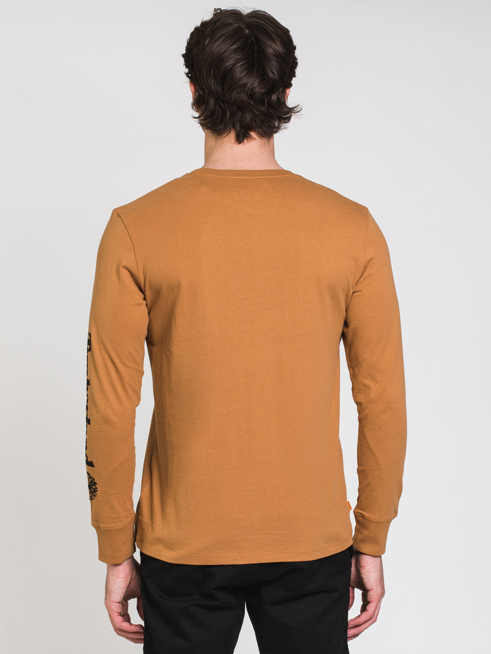 TIMBERLAND STACK LOGO LONG SLEEVE TEE - CLEARANCE