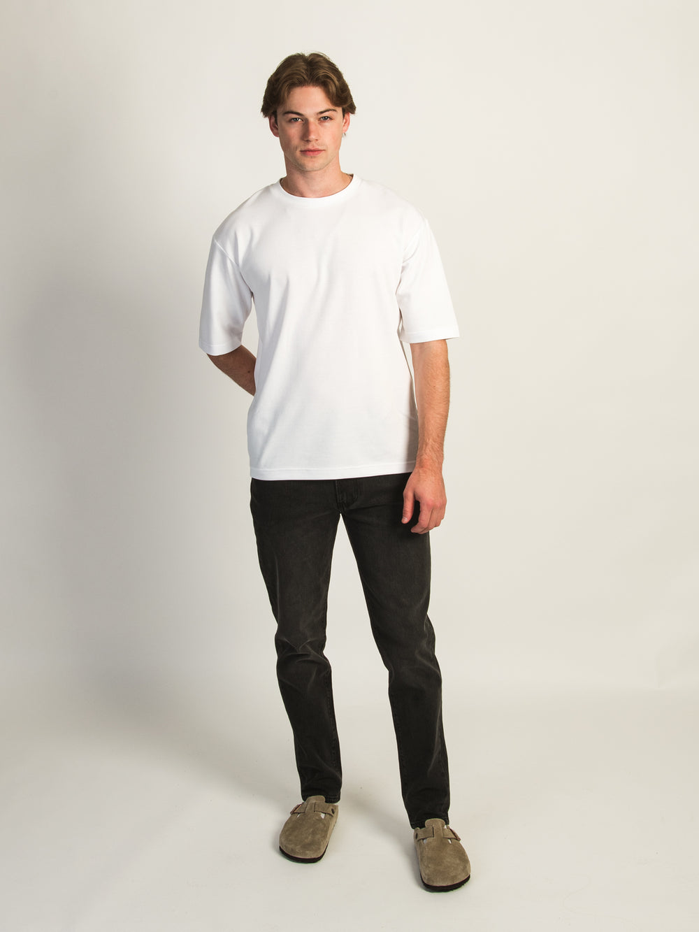 TAINTED TAINTED ATHLETIC FIT DENIM - BLACK WASH - CLEARANCE - Boathouse