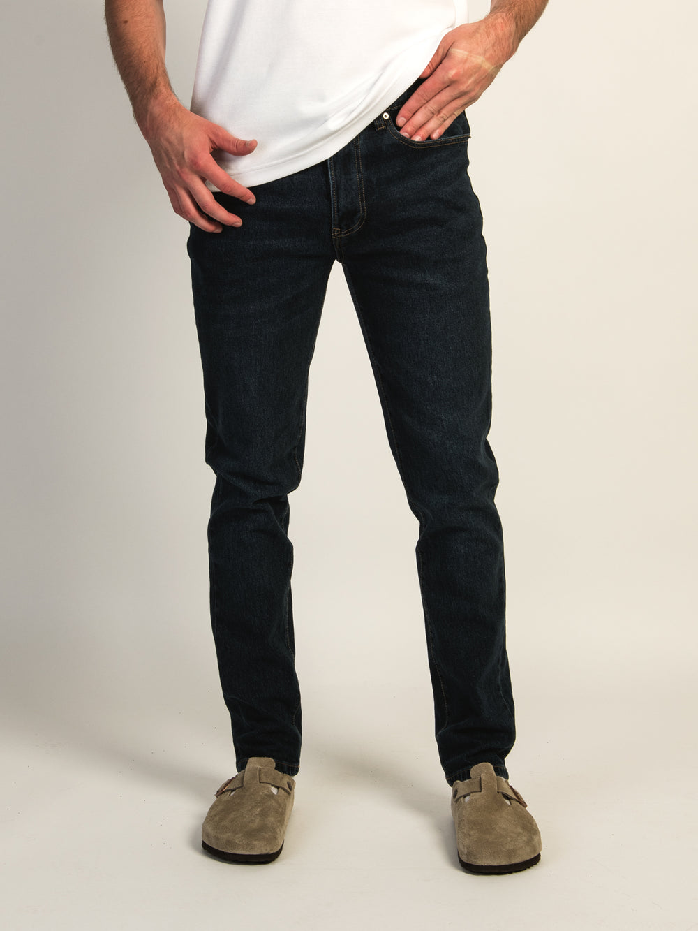 TAINTED TAINTED ATHLETIC FIT DENIM - DARK WASH - CLEARANCE - Boathouse