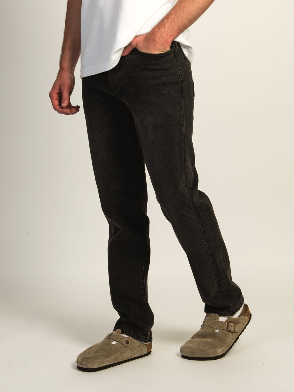 JEAN DROIT TAINTED 90'S - LAVAGE NOIR