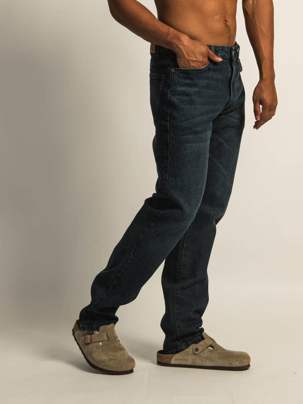 TAINTED 90'S STRAIGHT LEG DENIM - DARK WASH