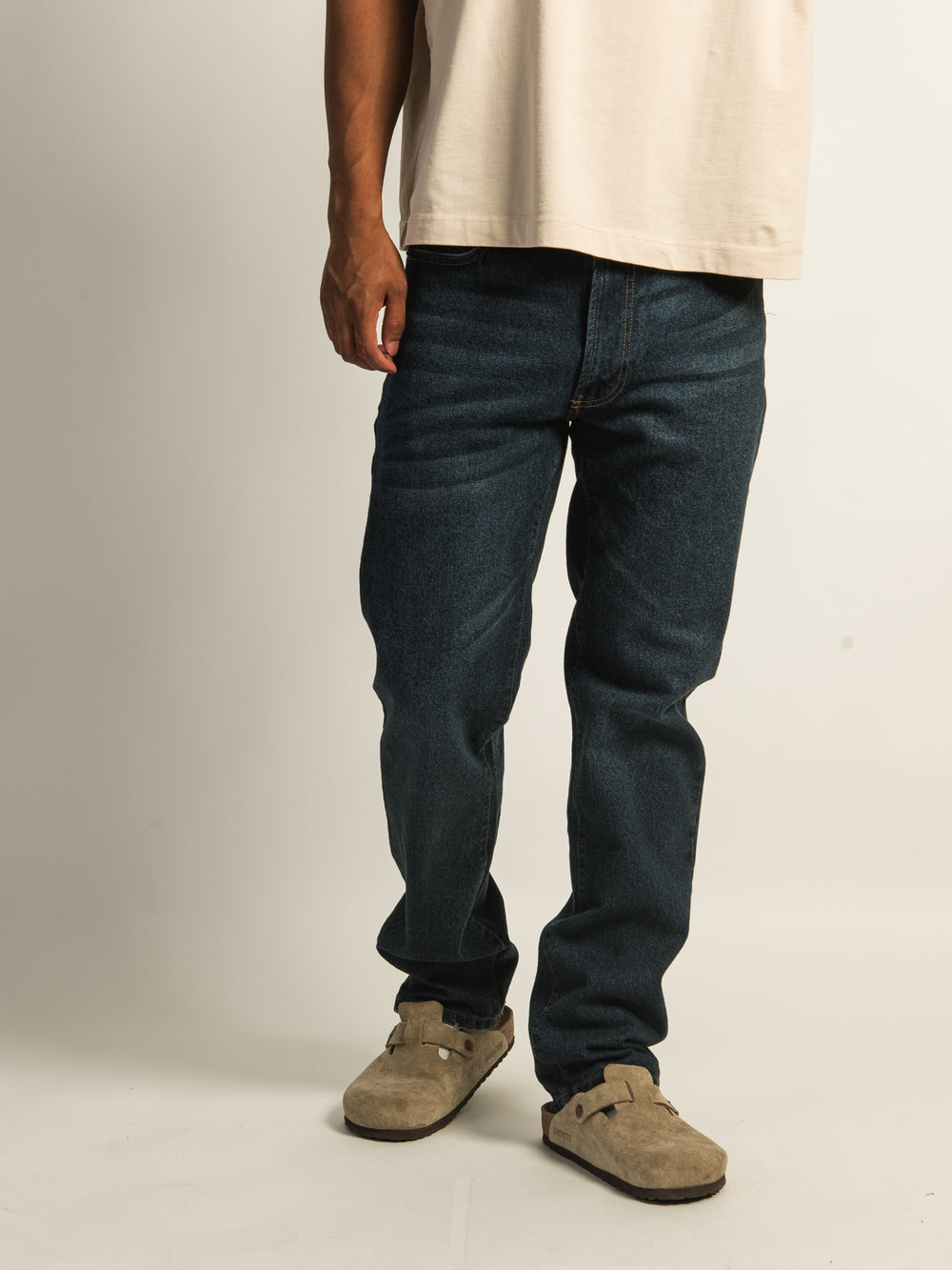 TAINTED 90'S STRAIGHT LEG DENIM - DARK WASH