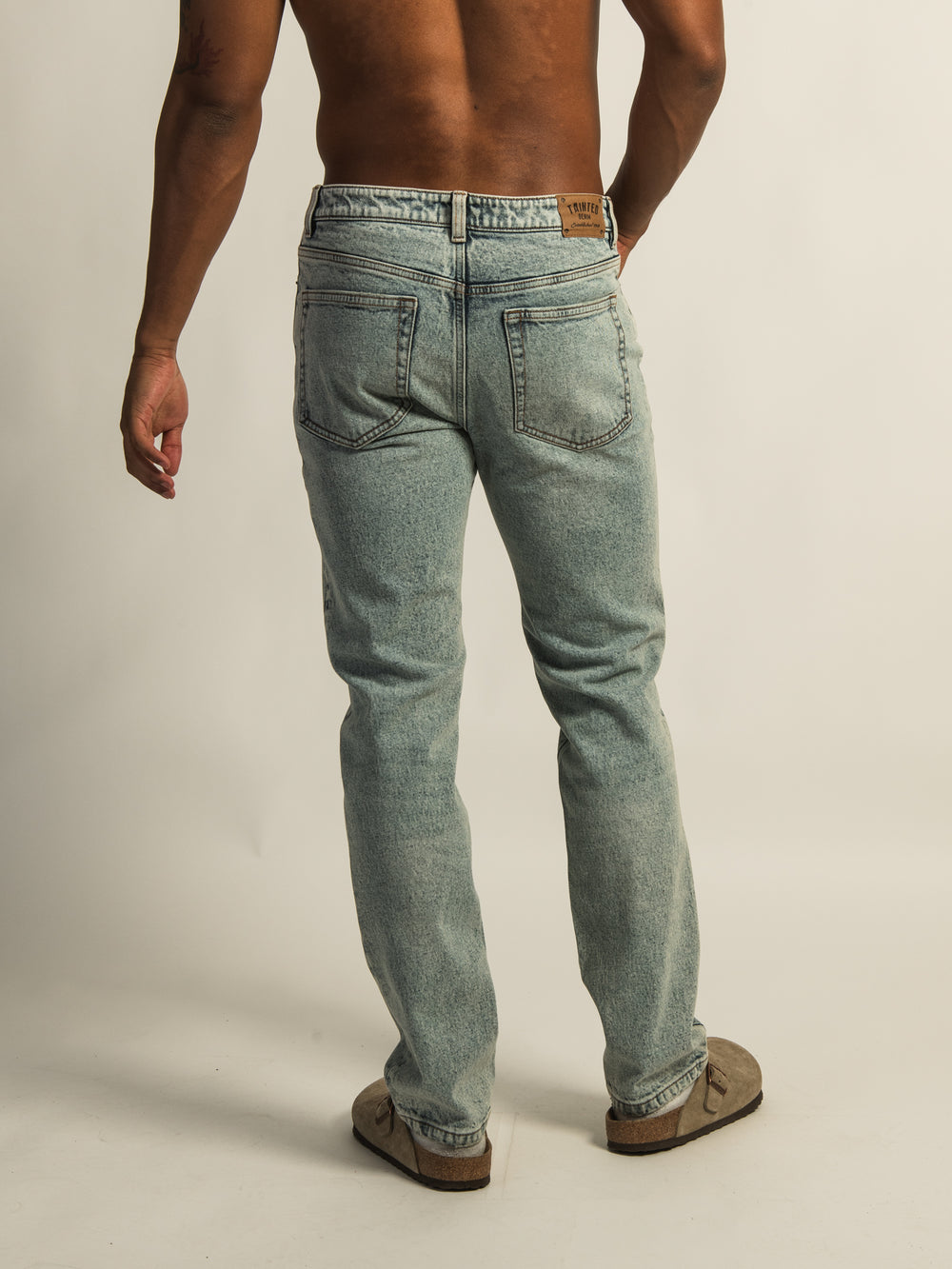 TAINTED 90'S STRAIGHT LEG DENIM - LIGHT WASH