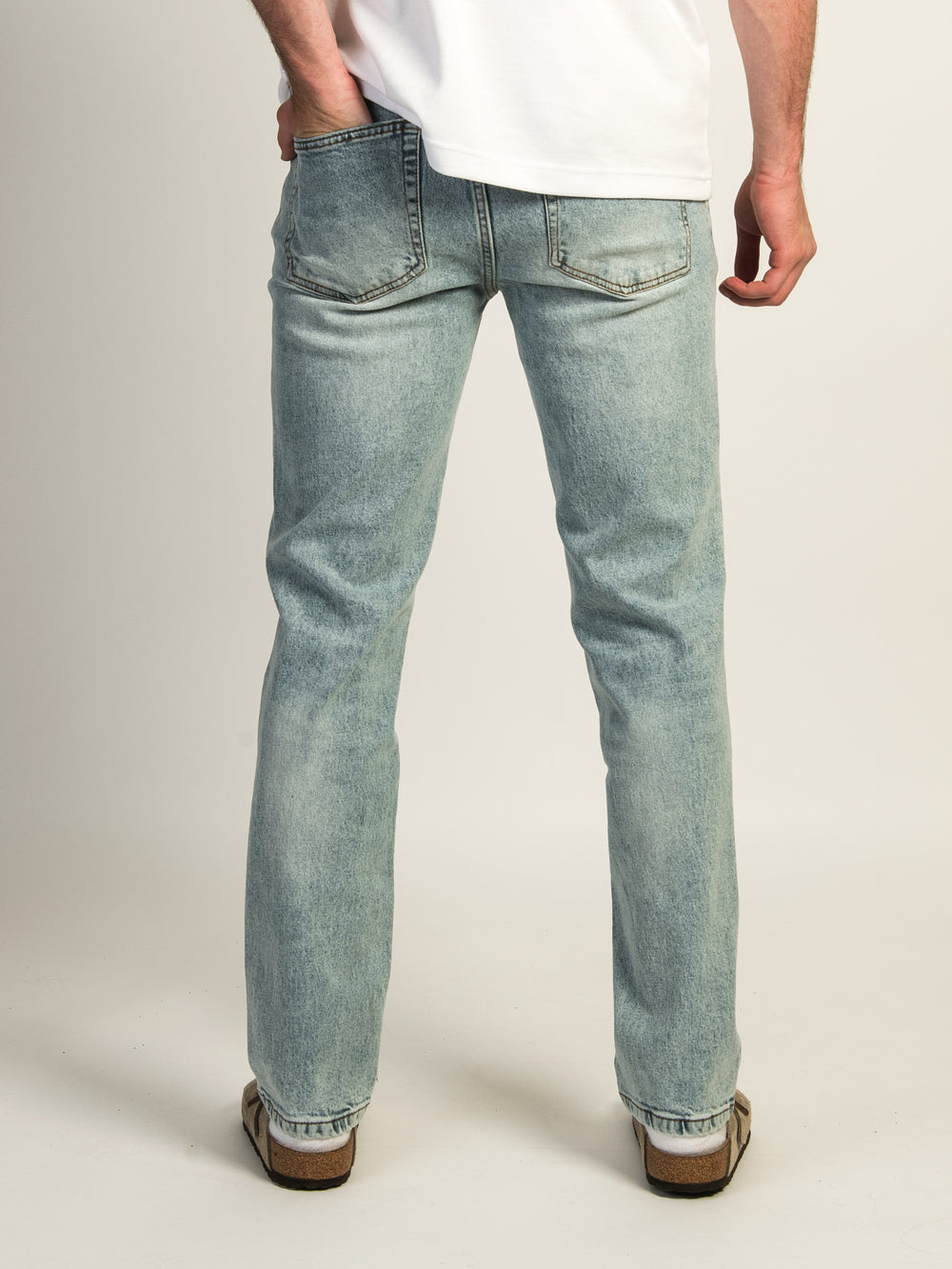 TAINTED 90'S STRAIGHT LEG DENIM - LIGHT WASH