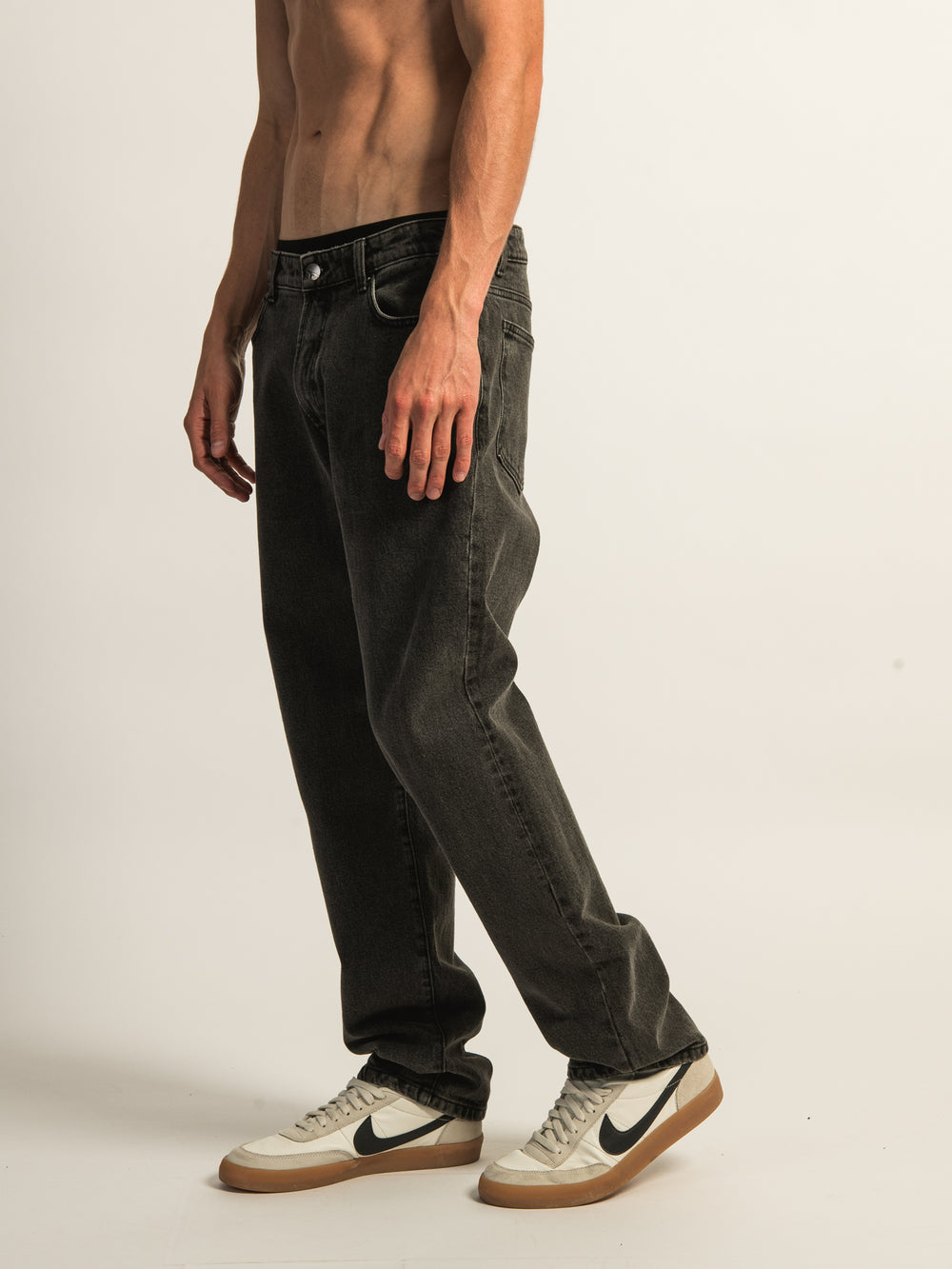 TAINTED LOOSE FIT DENIM - VINTAGE BLACK WASH