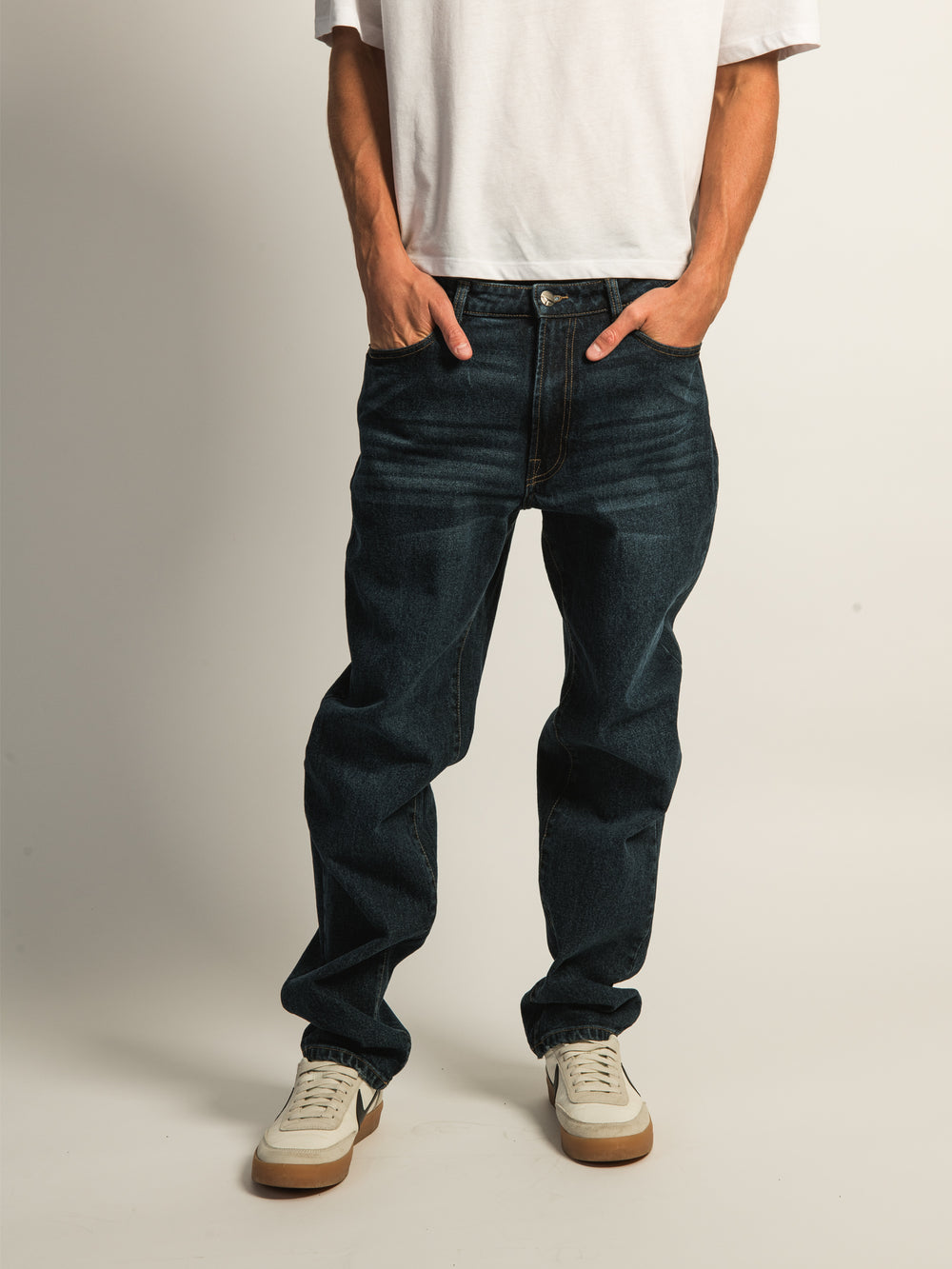 TAINTED LOOSE FIT DENIM - DARK WASH