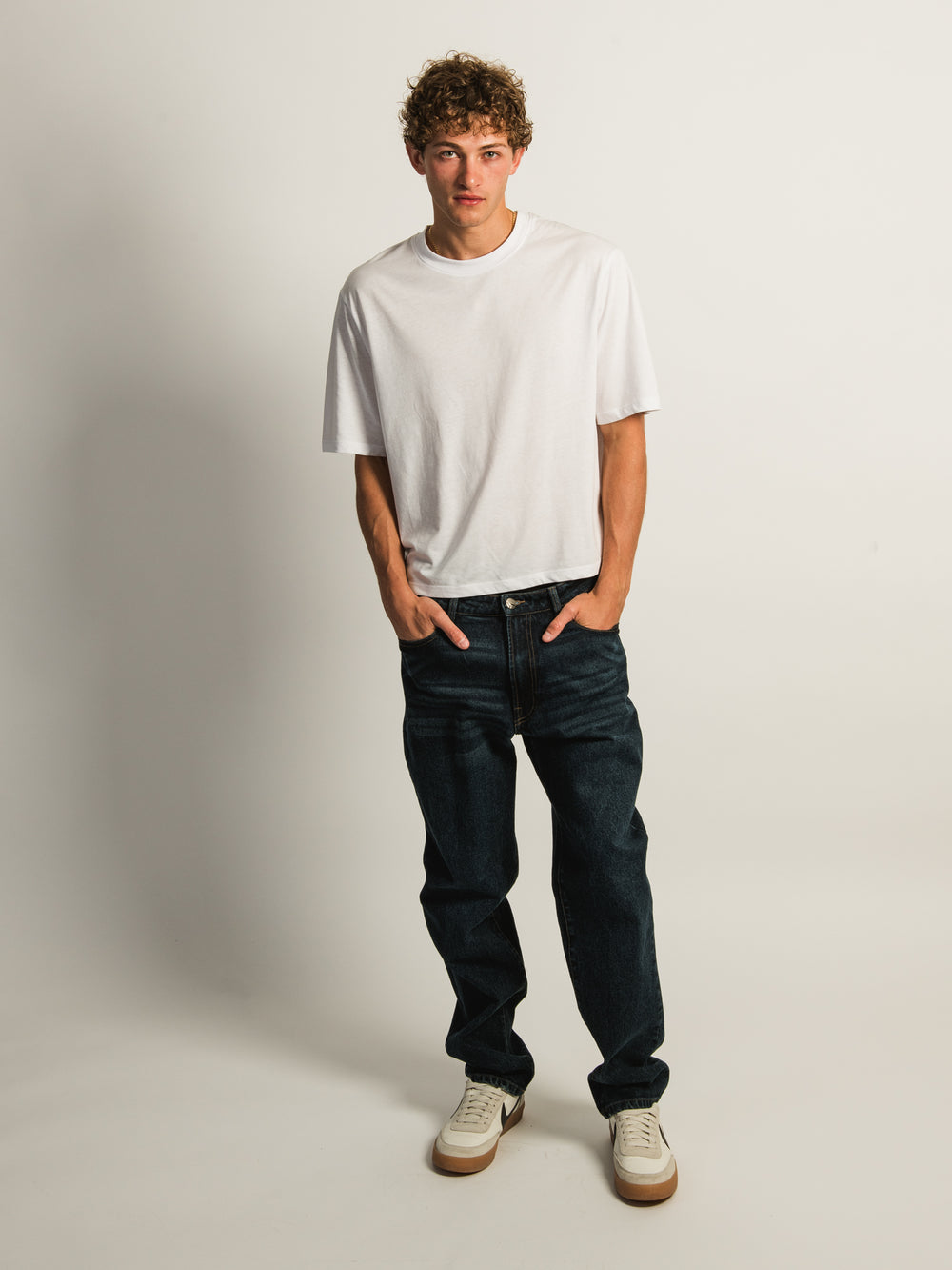 TAINTED LOOSE FIT DENIM - DARK WASH
