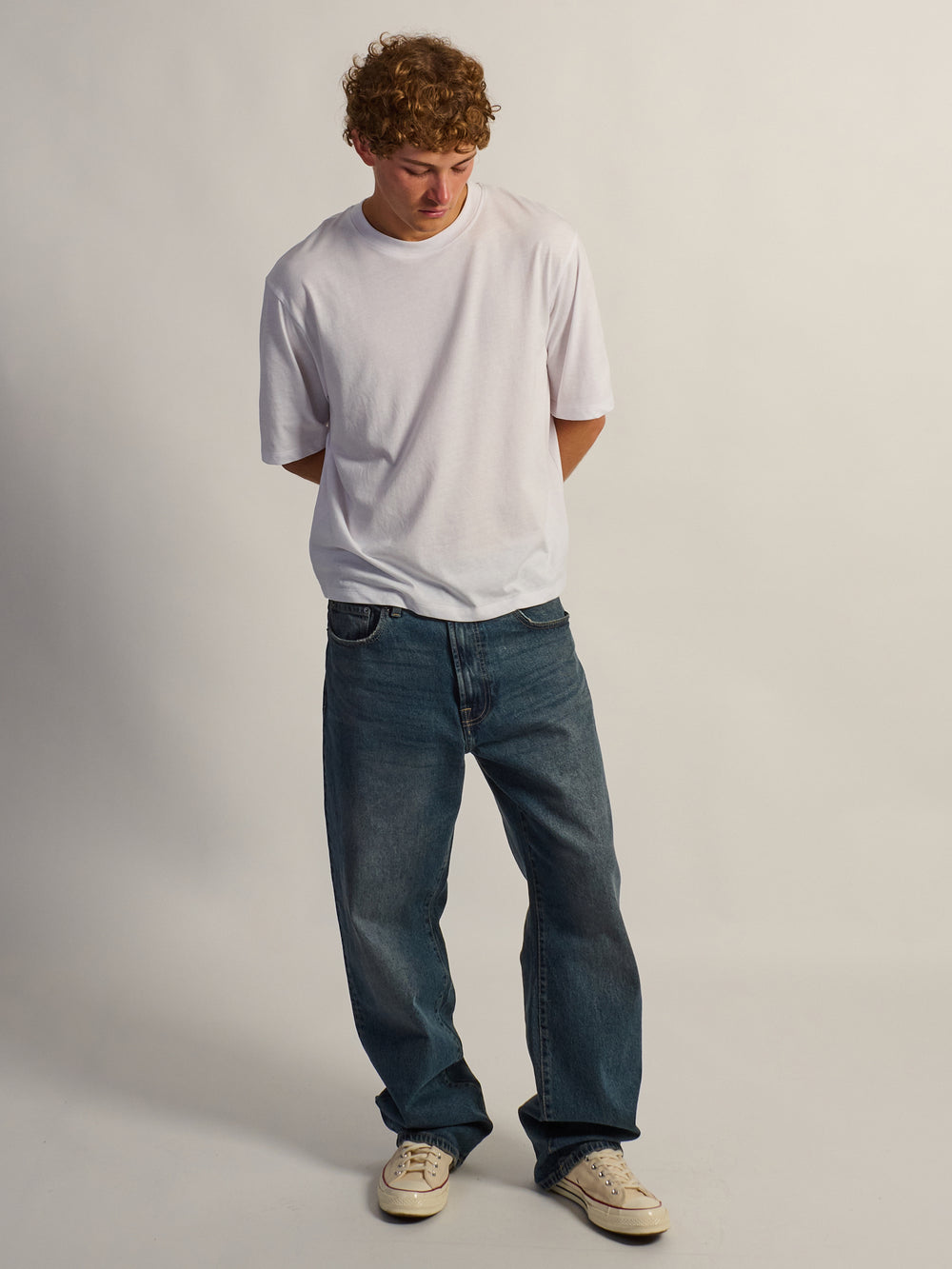 DENIM BAGGY TACHÉ