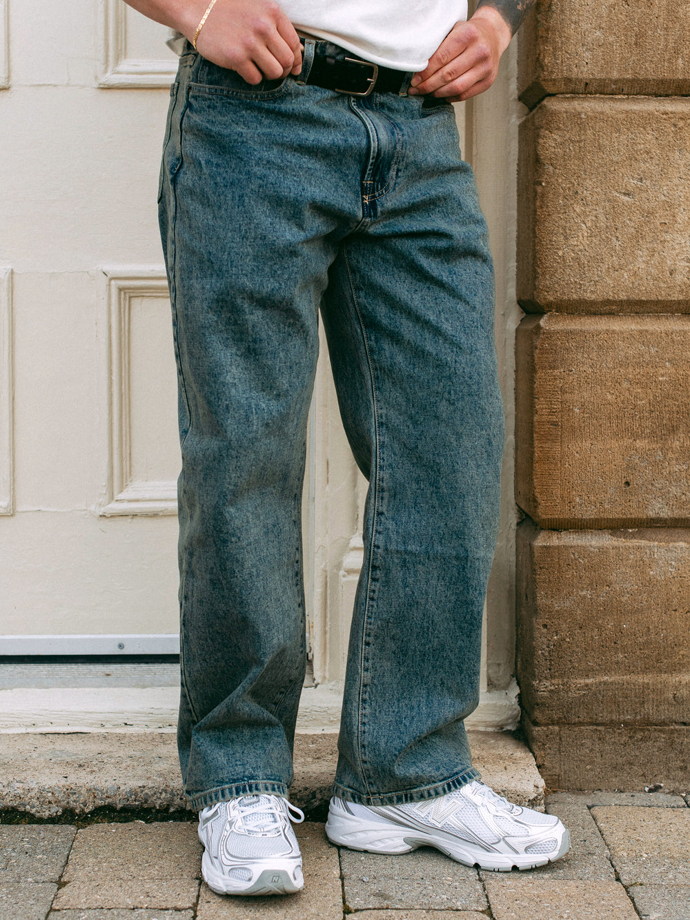 TAINTED BAGGY FIT DENIM