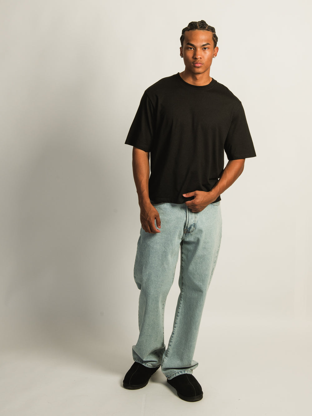 JEAN COUPE BAGGY TAINTED - DÉLAVAGE LÉGER