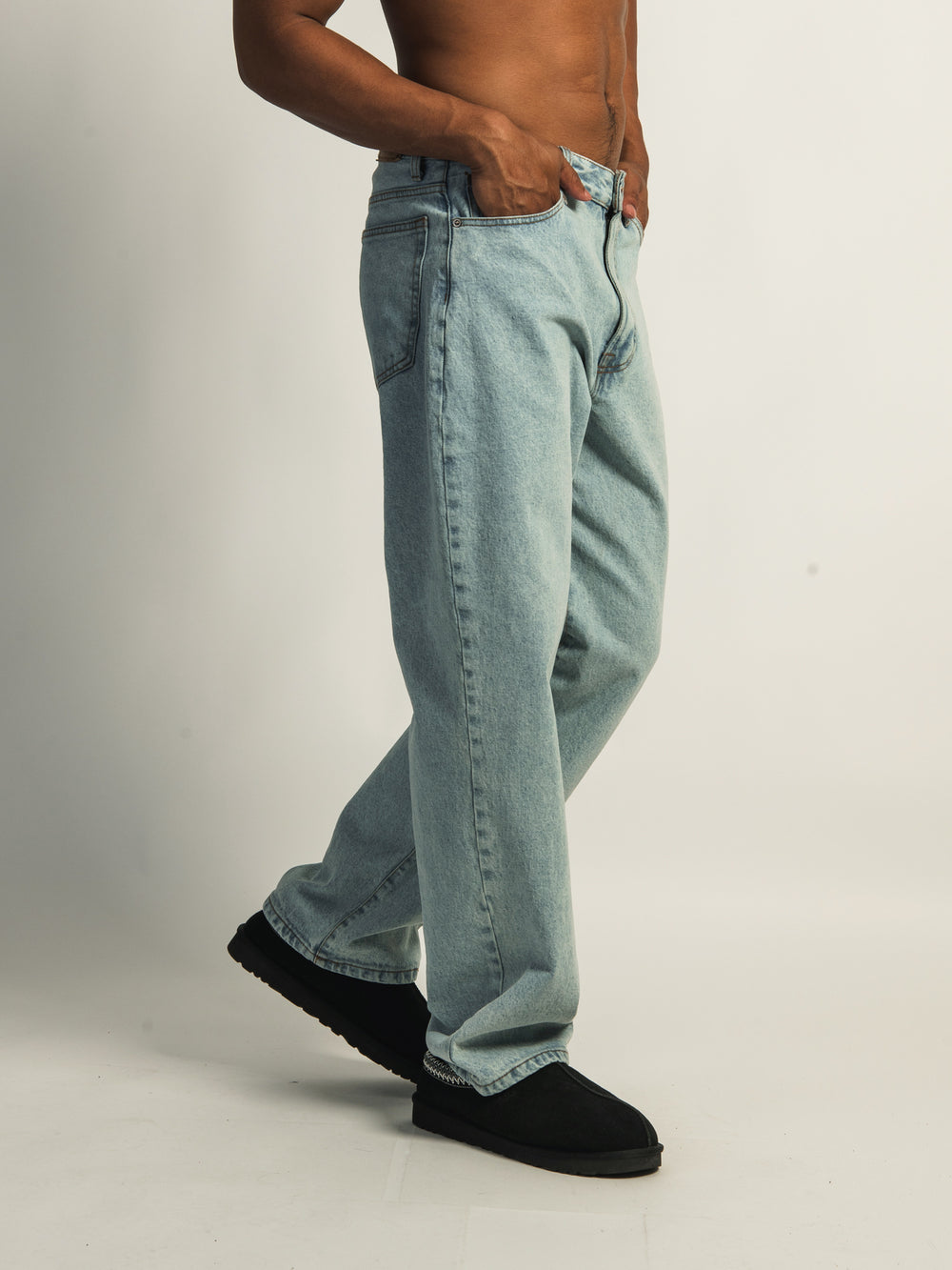 JEAN COUPE BAGGY TAINTED - DÉLAVAGE LÉGER