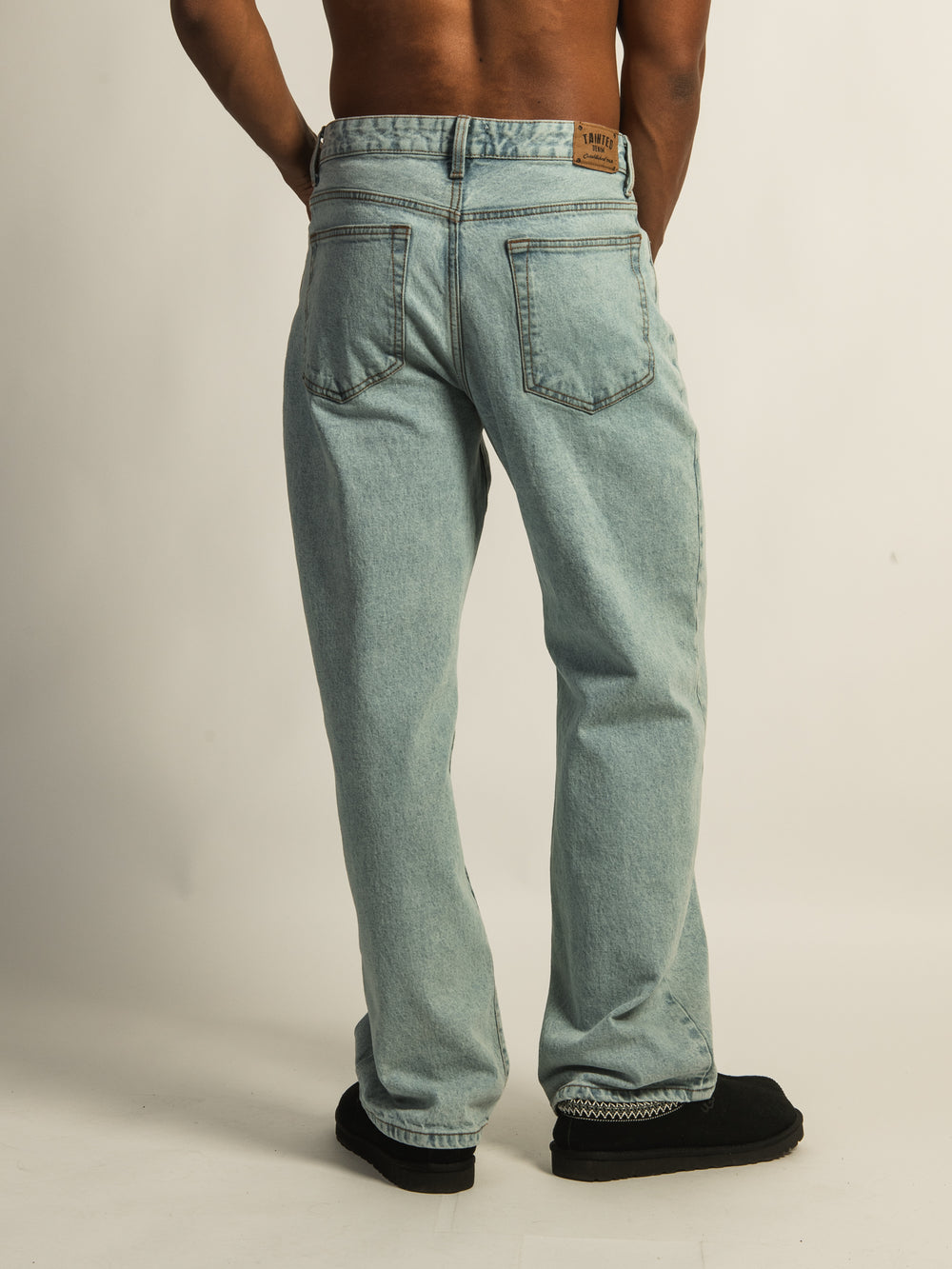 JEAN COUPE BAGGY TAINTED - DÉLAVAGE LÉGER