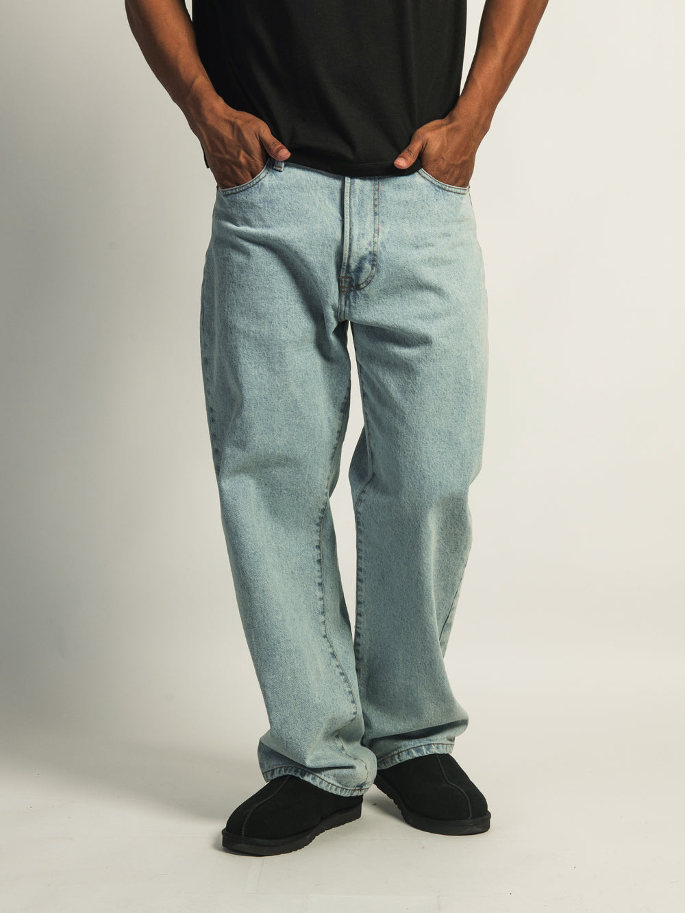 JEAN COUPE BAGGY TAINTED - DÉLAVAGE LÉGER