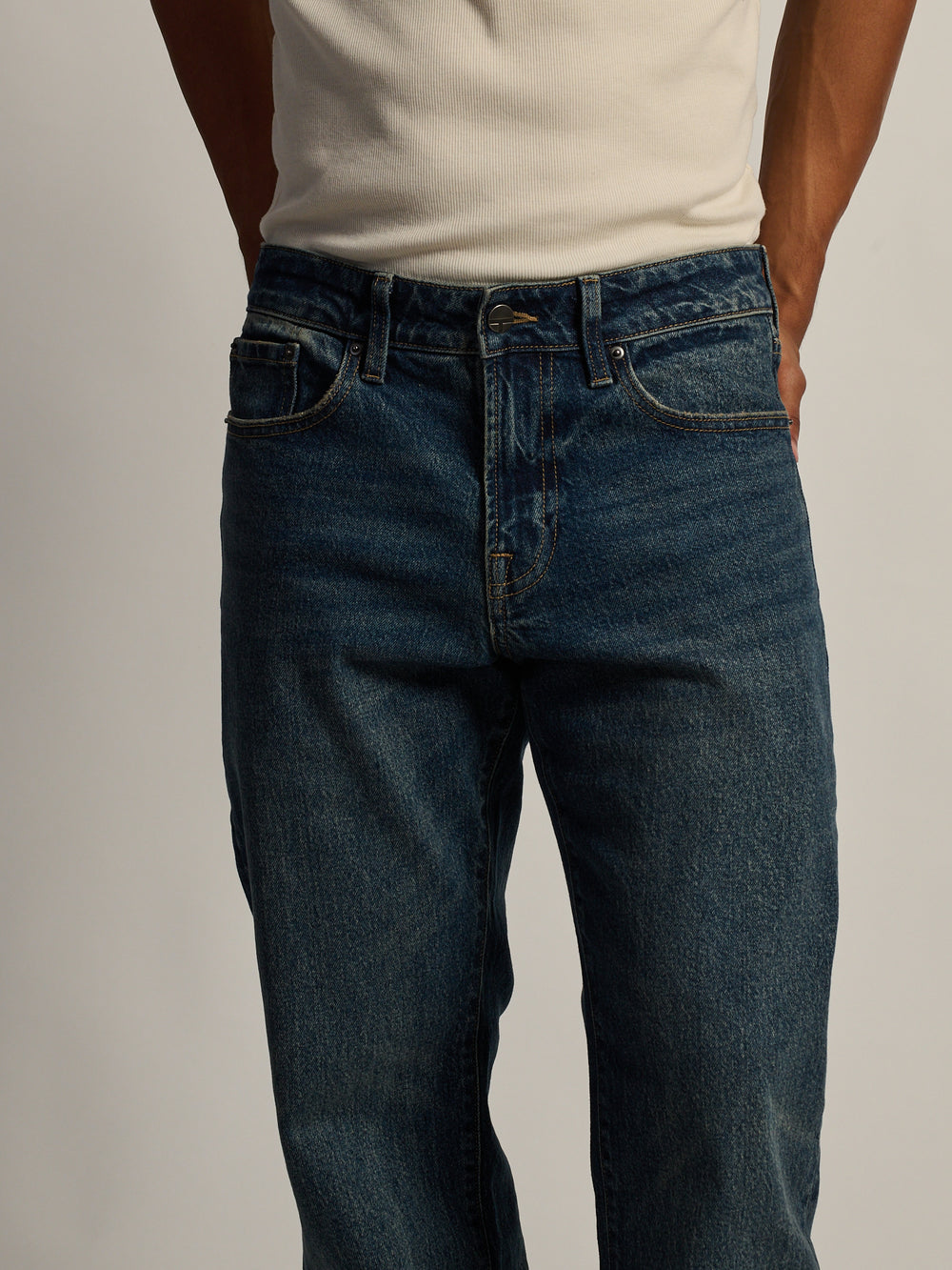 TAINTED BOOT CUT JEAN - DARK WASH