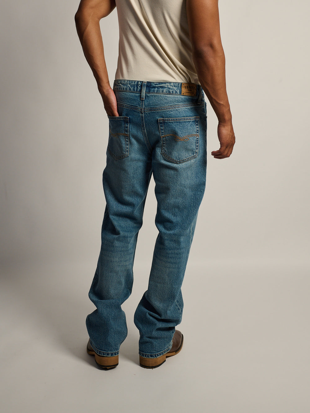 JEAN TAINTED BOOT CUT - MIDWASH