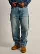 TAINTED TAINTED BAGGY BARREL CARPENTER JEAN - DISTRESSED BLUE - Boathouse