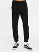 TAINTED TAINTED CROCKETT RUGBY JOGGER - BLACK - CLEARANCE - Boathouse