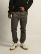 PANTALON TAINTED SLIM - ANTHRACITE