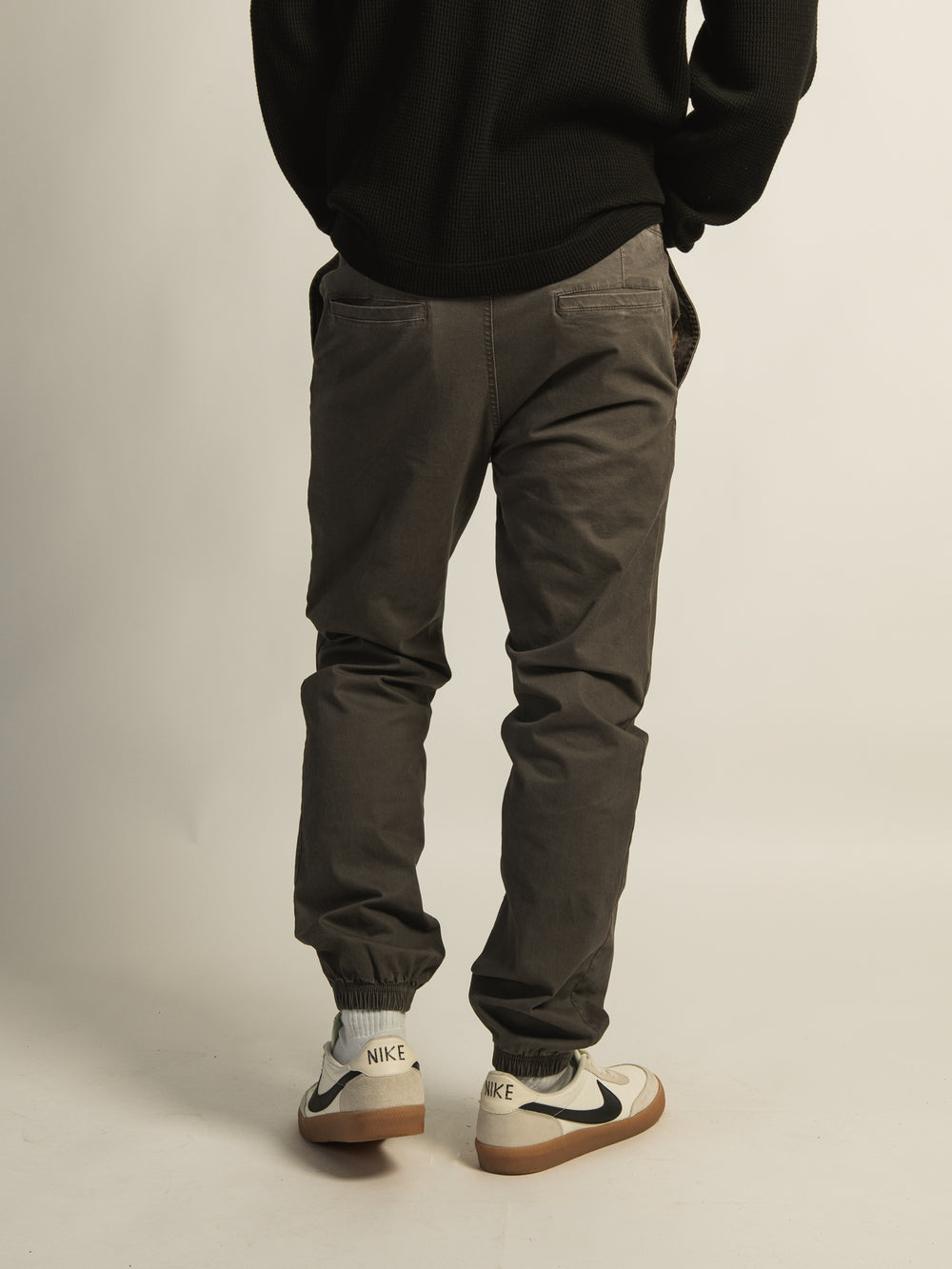 PANTALON TAINTED SLIM - ANTHRACITE