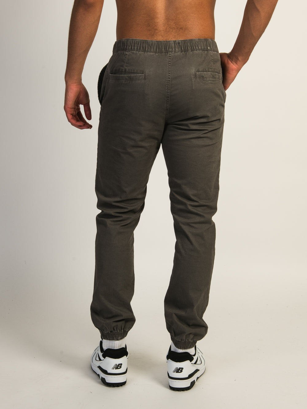 JOGGER ÉTROIT TAINTED - CHARCOAL