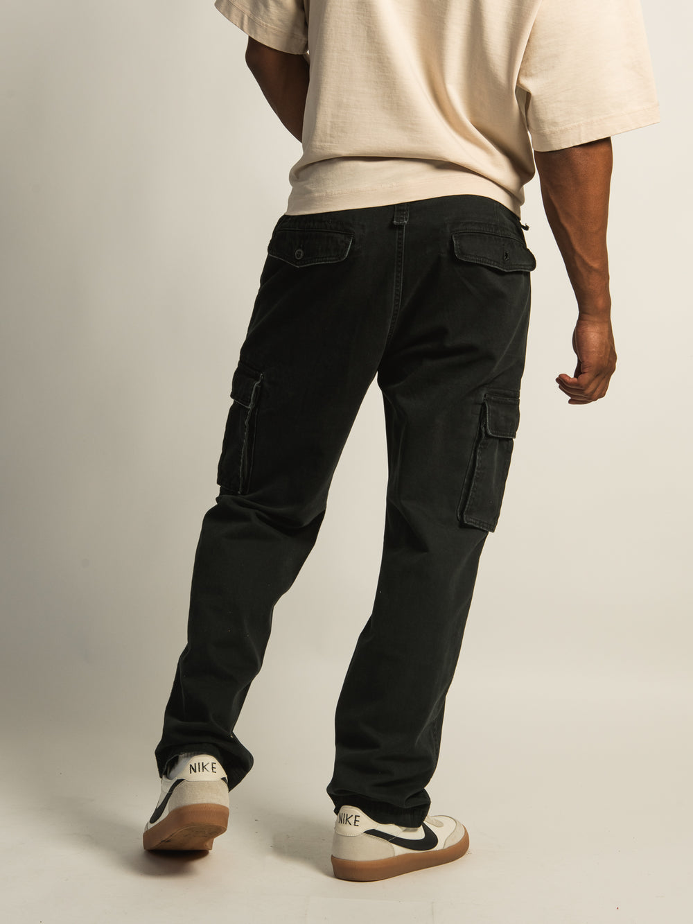 TAINTED 90s UTILITY CARGO PANT - BLACK