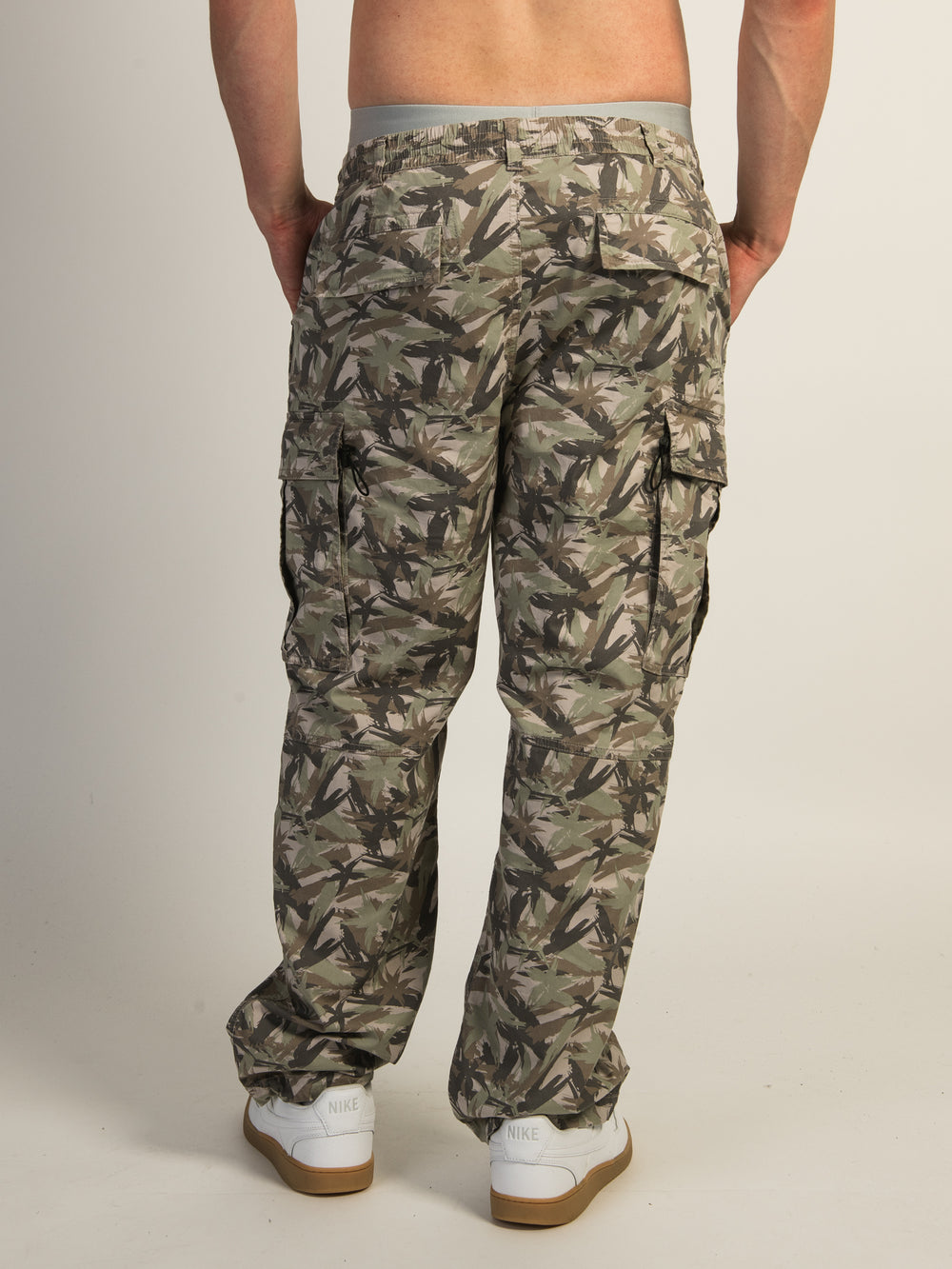 TAINTED RELAXED LIGHTWEIGHT CARGO - CAMOUFLAGE