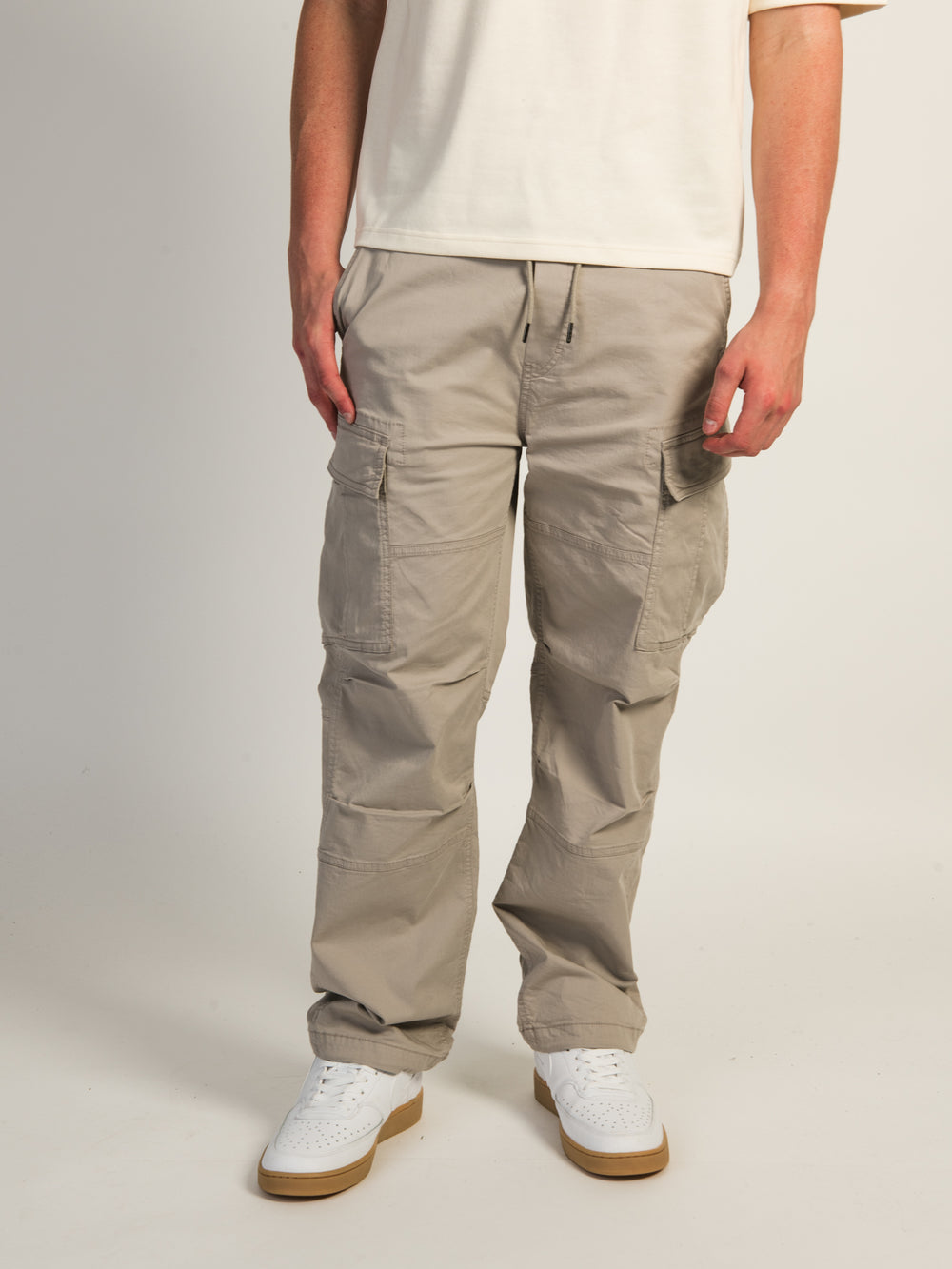 CARGO DÉCONTRACTÉ LÉGER TAINTED - TAUPE