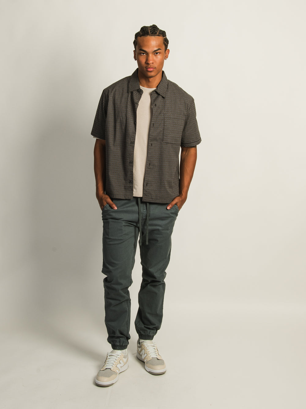 JOGGER TAINTED SLIM - BLEU