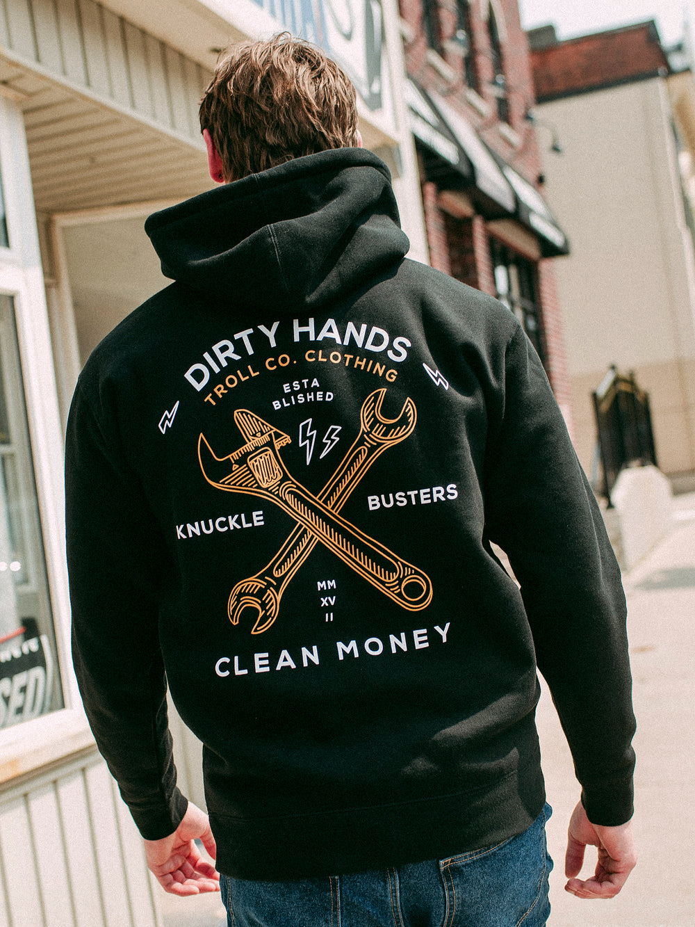 TROLL CO. TWISTED WRENCHES PULLOVER HOODIE