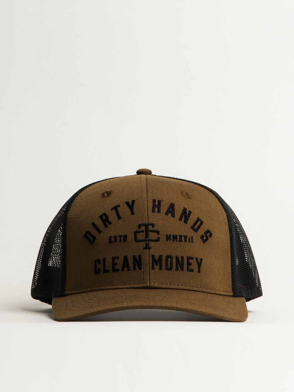 TROLL CO. DIRTY HANDS CLEAN MONEY CURVED BRIM